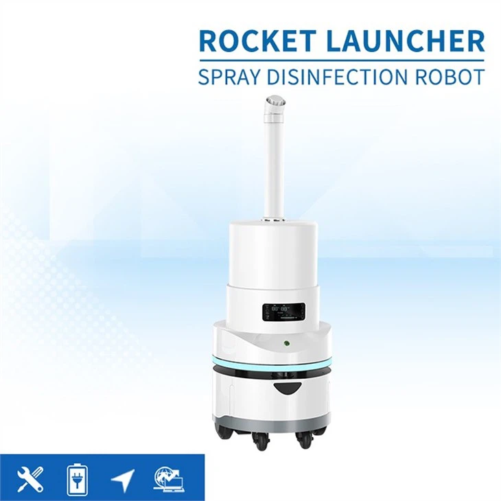 Automatisk spraydesinfektionsrobot